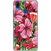 Чехол Uprint Vivo Y93 Lite Tropical Flowers