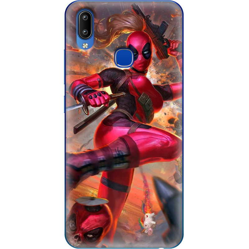 Чехол Uprint Vivo Y93 Lite Woman Deadpool