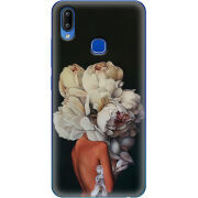 Чехол Uprint Vivo Y93 Lite Exquisite White Flowers