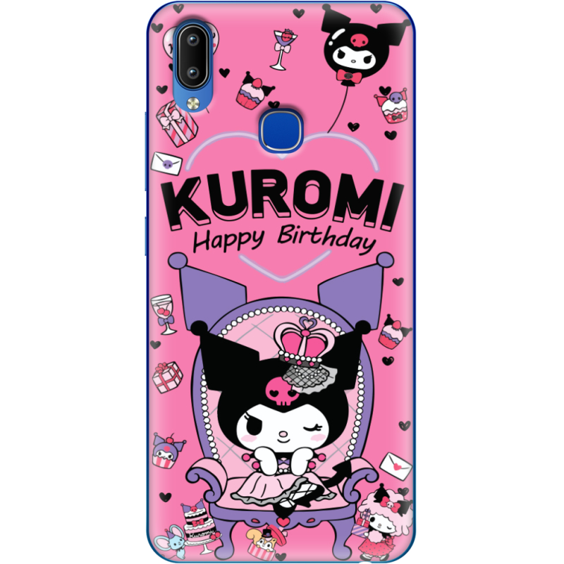 Чехол Uprint Vivo Y93 Lite День народження Kuromi