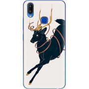 Чехол Uprint Vivo Y93 Lite Black Deer