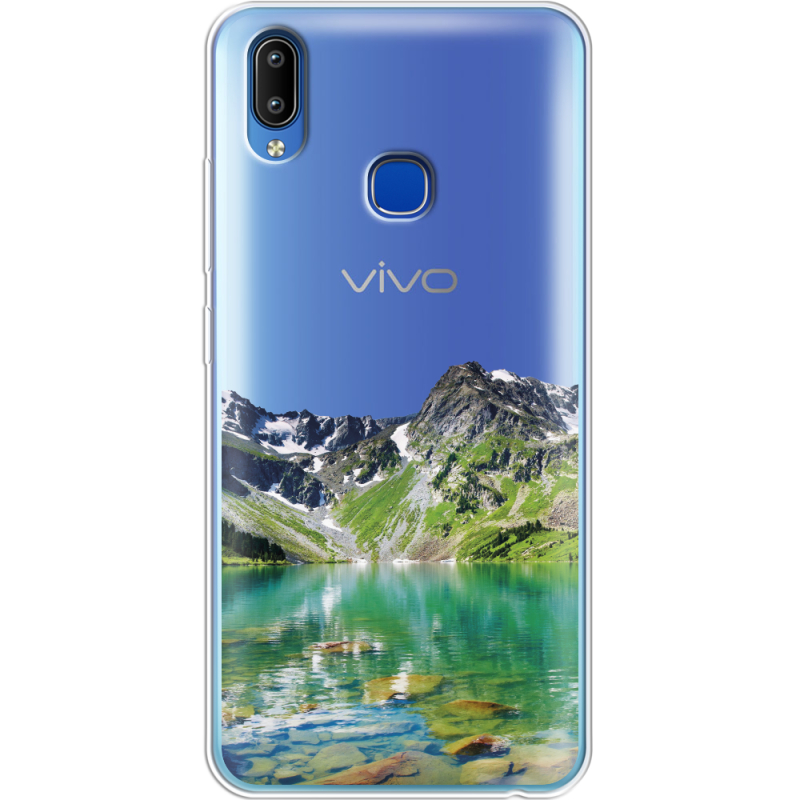 Прозрачный чехол Uprint Vivo Y93 Lite Green Mountain