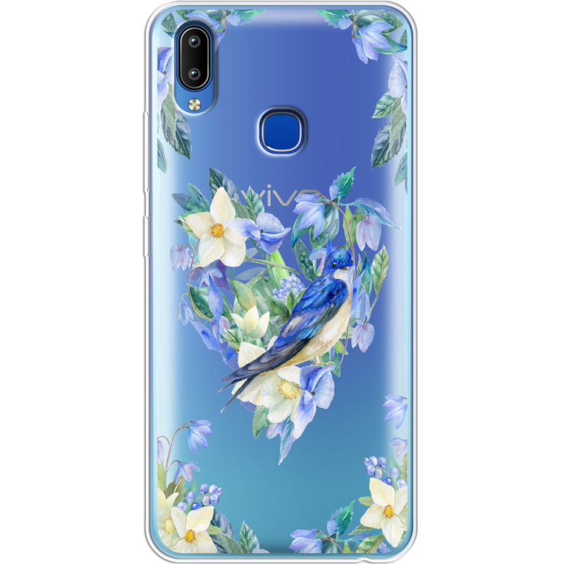 Прозрачный чехол Uprint Vivo Y93 Lite Spring Bird