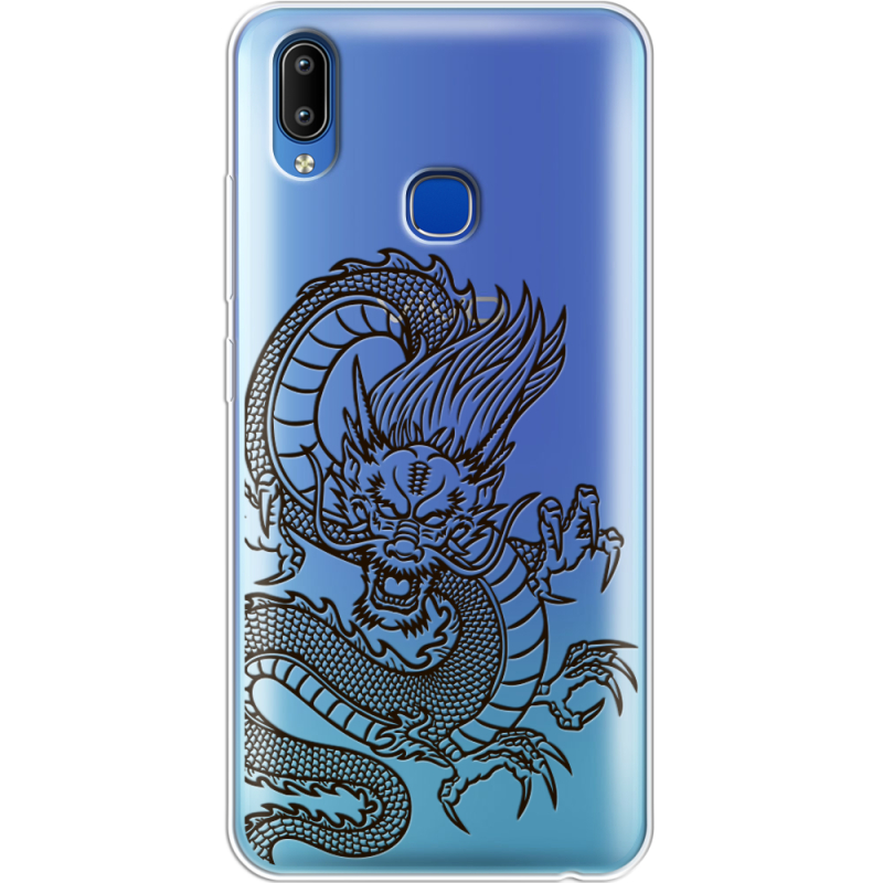 Прозрачный чехол Uprint Vivo Y93 Lite Chinese Dragon