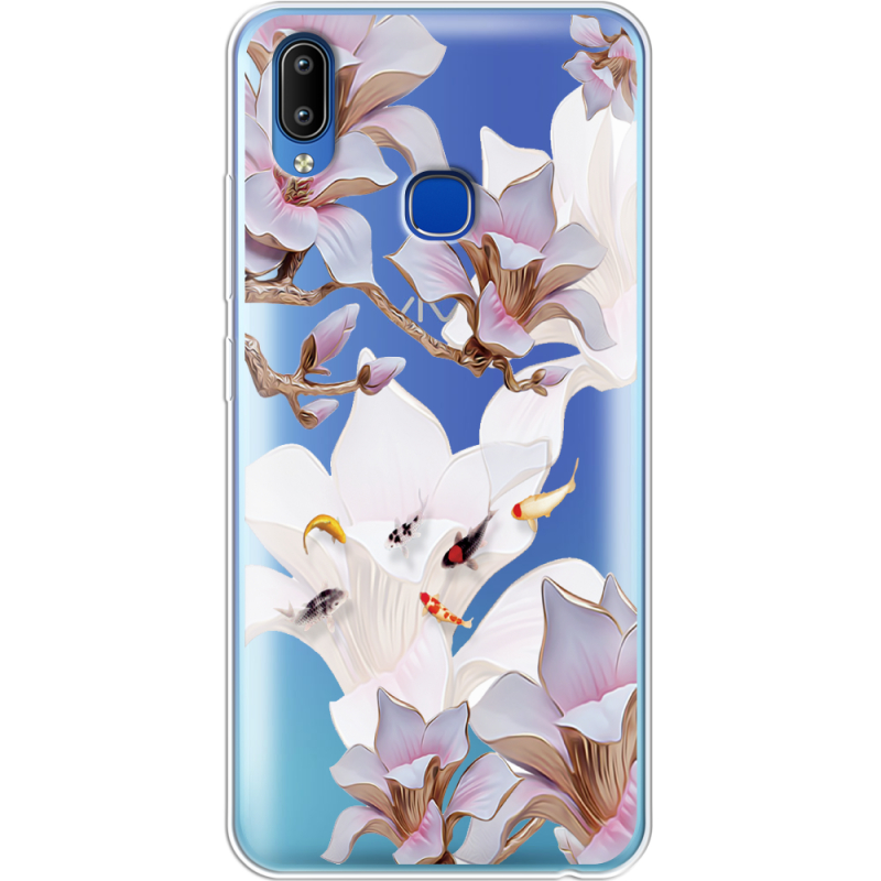 Прозрачный чехол Uprint Vivo Y93 Lite Chinese Magnolia