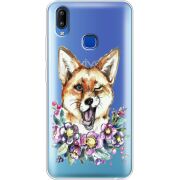 Прозрачный чехол Uprint Vivo Y93 Lite Winking Fox