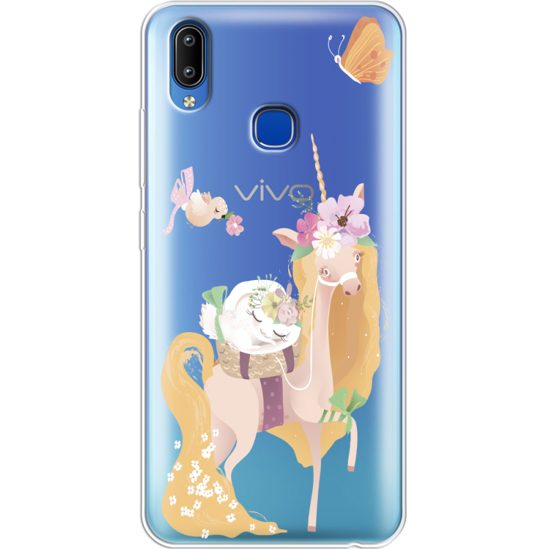 Прозрачный чехол Uprint Vivo Y93 Lite Uni Blonde