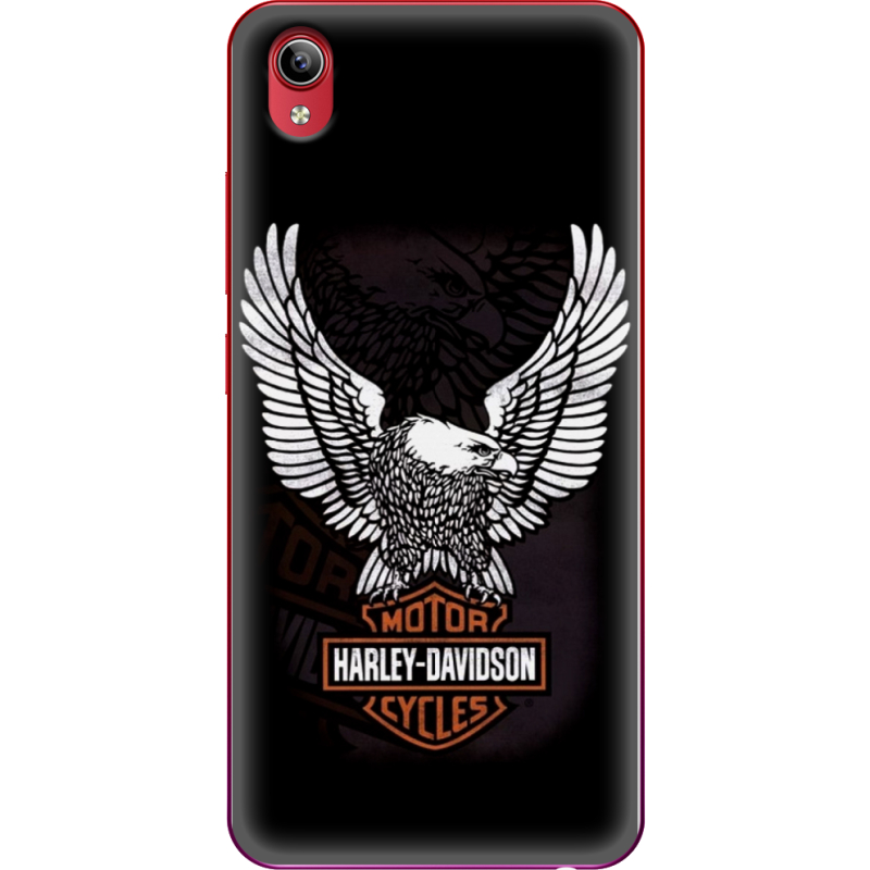 Чехол Uprint Vivo Y91C Harley Davidson and eagle