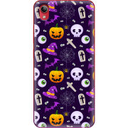 Чехол Uprint Vivo Y91C Halloween Purple Mood