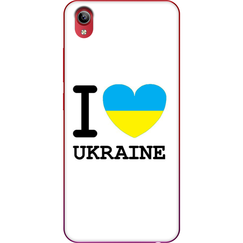 Чехол Uprint Vivo Y91C I love Ukraine