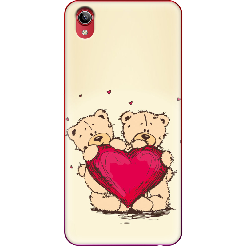 Чехол Uprint Vivo Y91C Teddy Bear Love