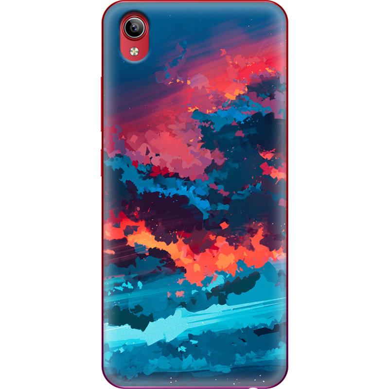 Чехол Uprint Vivo Y91C Thunderclouds