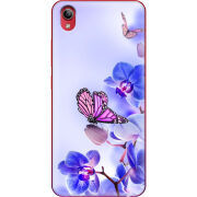 Чехол Uprint Vivo Y91C Orchids and Butterflies