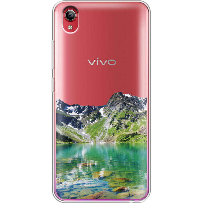 Прозрачный чехол Uprint Vivo Y91C Green Mountain