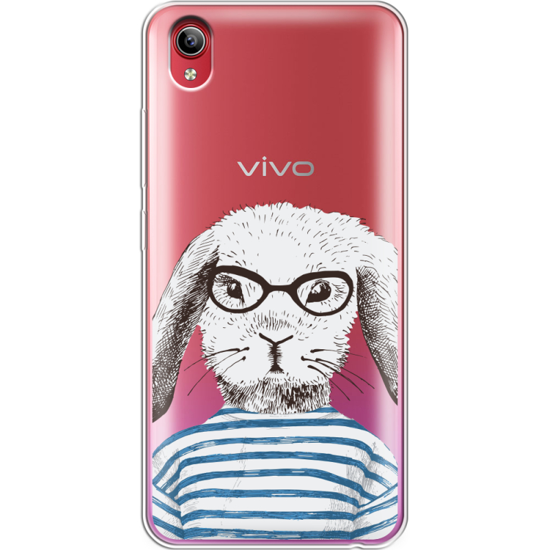 Прозрачный чехол Uprint Vivo Y91C MR. Rabbit