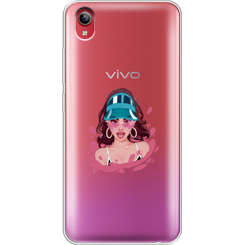 Прозрачный чехол Uprint Vivo Y91C Selena Gomez