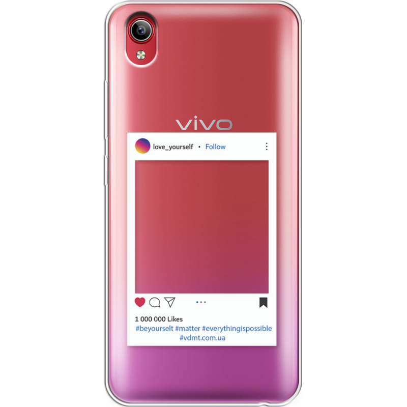 Прозрачный чехол Uprint Vivo Y91C Insta