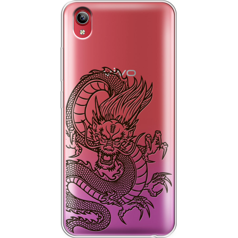 Прозрачный чехол Uprint Vivo Y91C Chinese Dragon