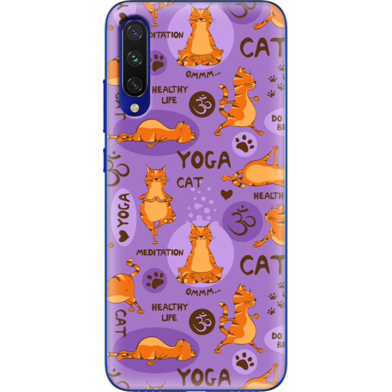 Чехол Uprint Xiaomi Mi A3 Yoga Cat