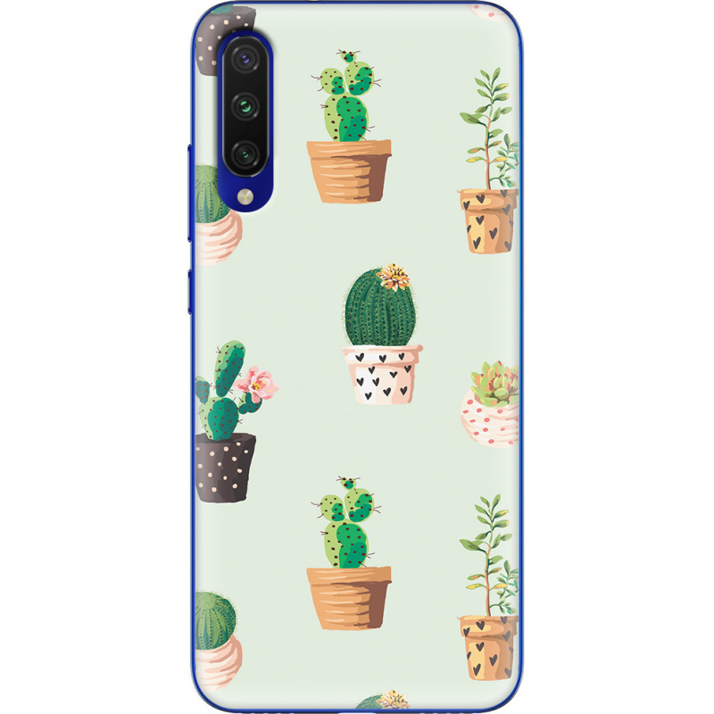 Чехол Uprint Xiaomi Mi A3 L-green Cacti