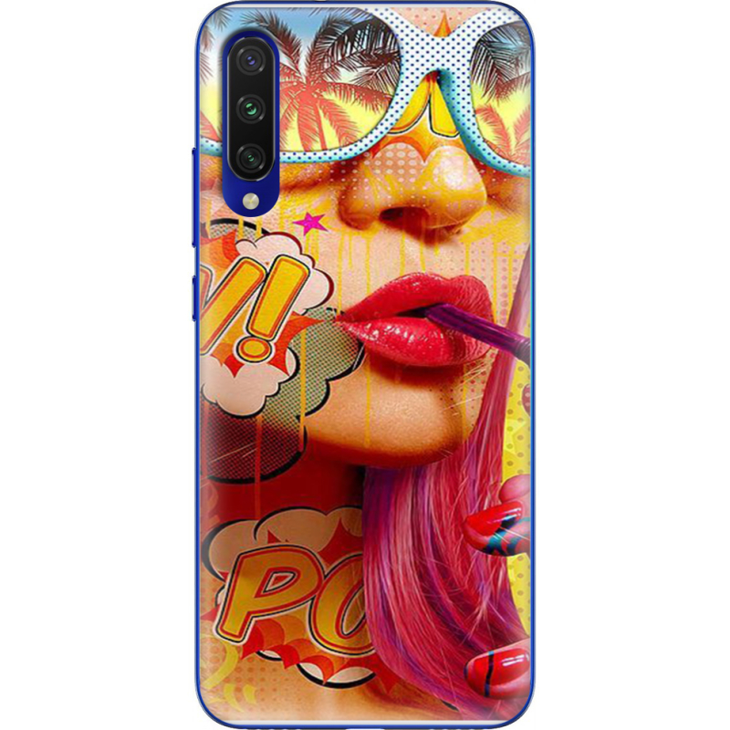 Чехол Uprint Xiaomi Mi A3 Yellow Girl Pop Art