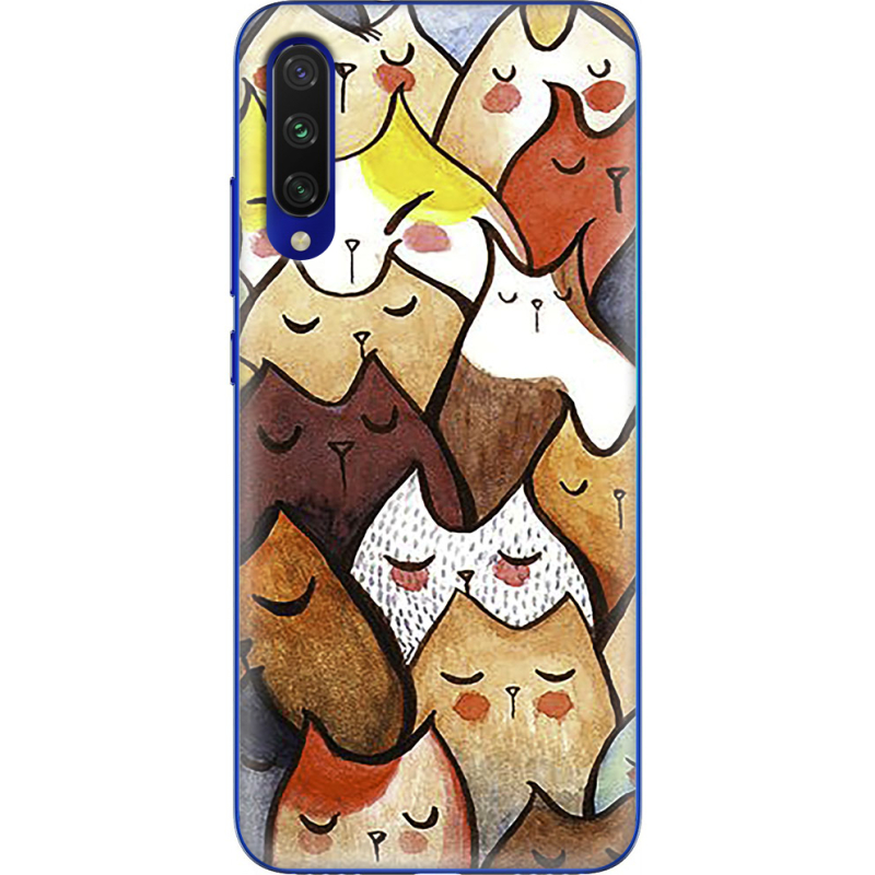 Чехол Uprint Xiaomi Mi A3 Sleepy Cats