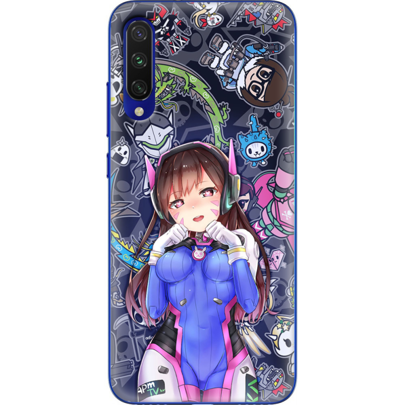 Чехол Uprint Xiaomi Mi A3 Overwatch D.VA