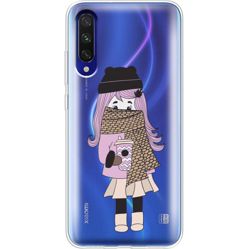 Прозрачный чехол Uprint Xiaomi Mi A3 Winter Morning Girl