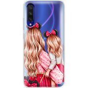 Прозрачный чехол Uprint Xiaomi Mi A3 Mouse Girls