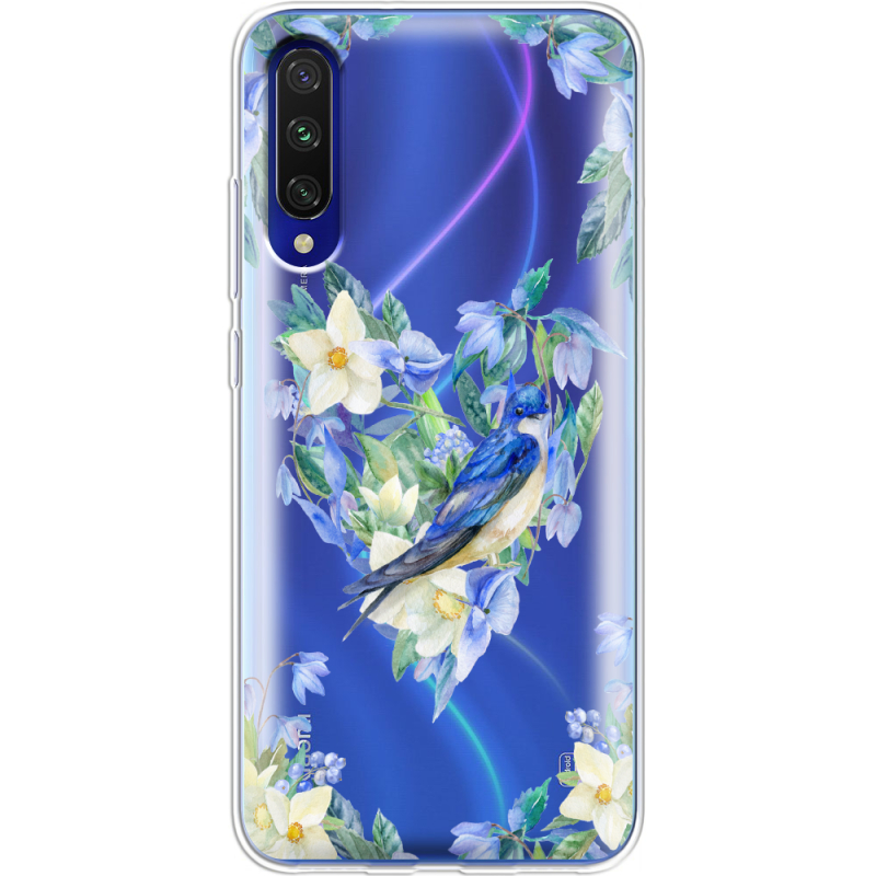 Прозрачный чехол Uprint Xiaomi Mi A3 Spring Bird