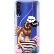 Прозрачный чехол Uprint Xiaomi Mi A3 Super Mama and Daughter