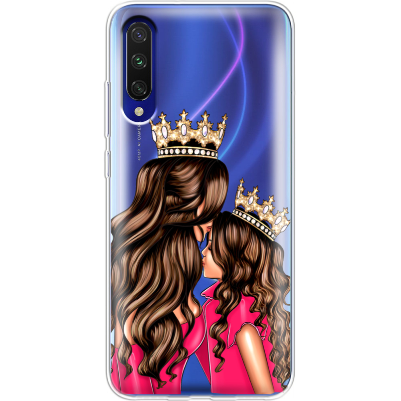 Прозрачный чехол Uprint Xiaomi Mi A3 Queen and Princess