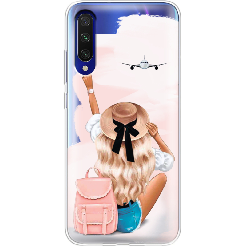 Прозрачный чехол Uprint Xiaomi Mi A3 Travel Girl