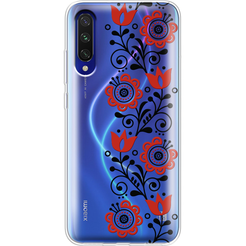 Прозрачный чехол Uprint Xiaomi Mi A3 Ethno Ornament