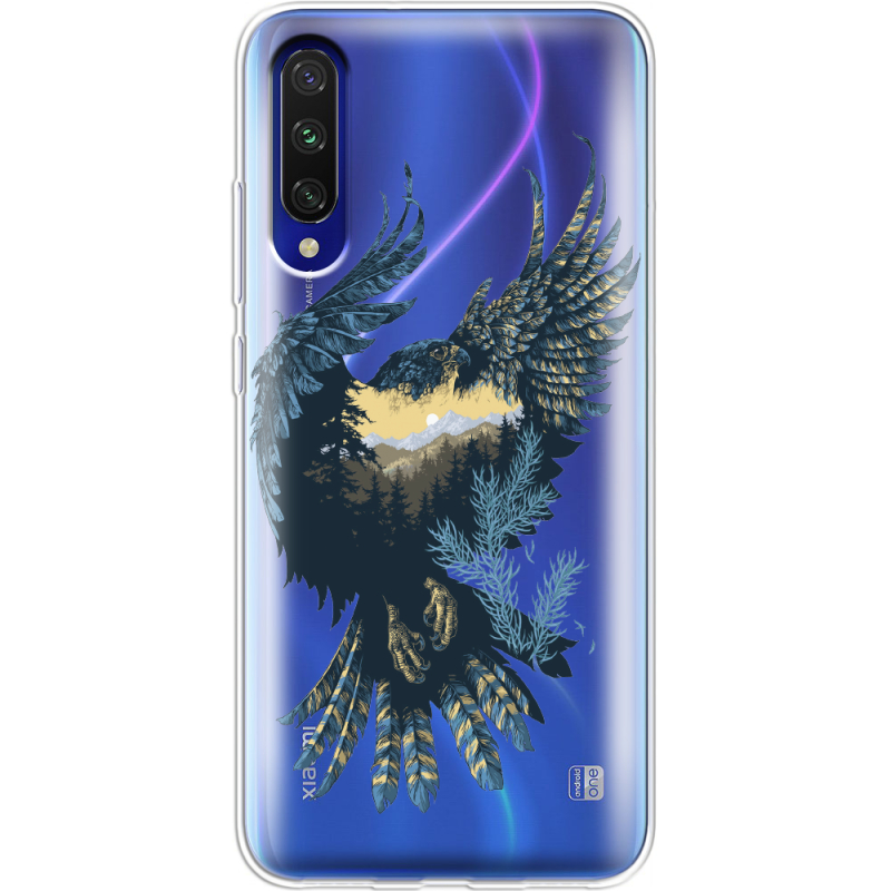 Прозрачный чехол Uprint Xiaomi Mi A3 Eagle