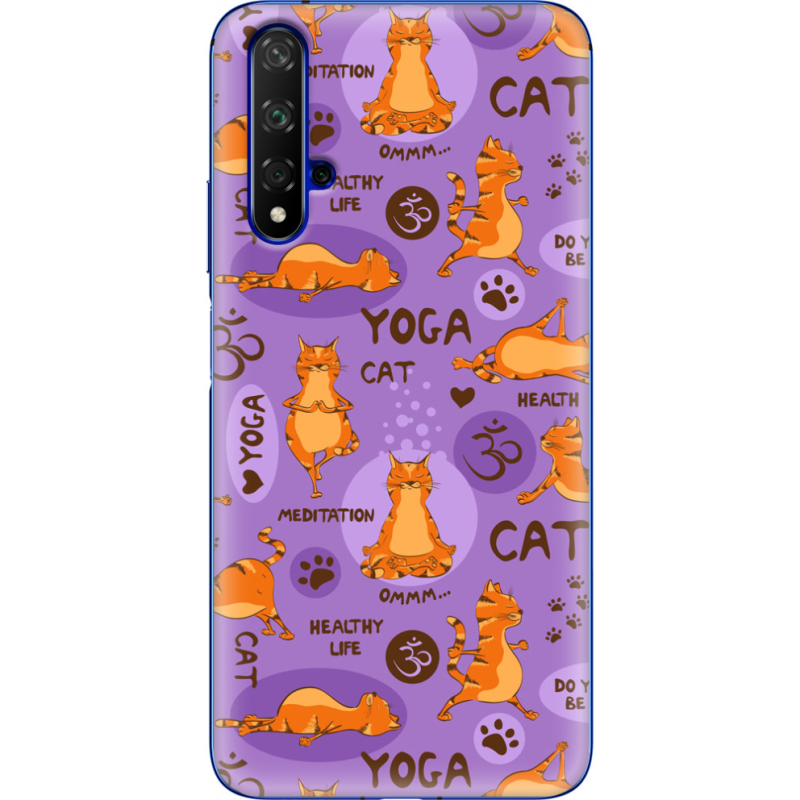 Чехол Uprint Huawei Honor 20 Yoga Cat