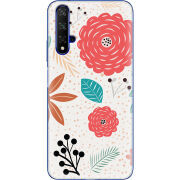 Чехол Uprint Huawei Honor 20 Line Flowers