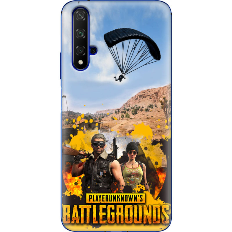 Чехол Uprint Huawei Honor 20 Pubg parachute