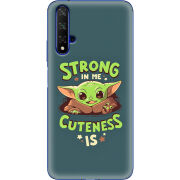 Чехол Uprint Huawei Honor 20 Strong in me Cuteness is