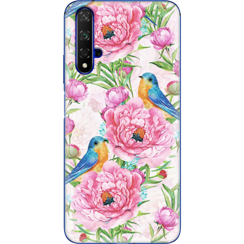 Чехол Uprint Huawei Honor 20 Birds and Flowers