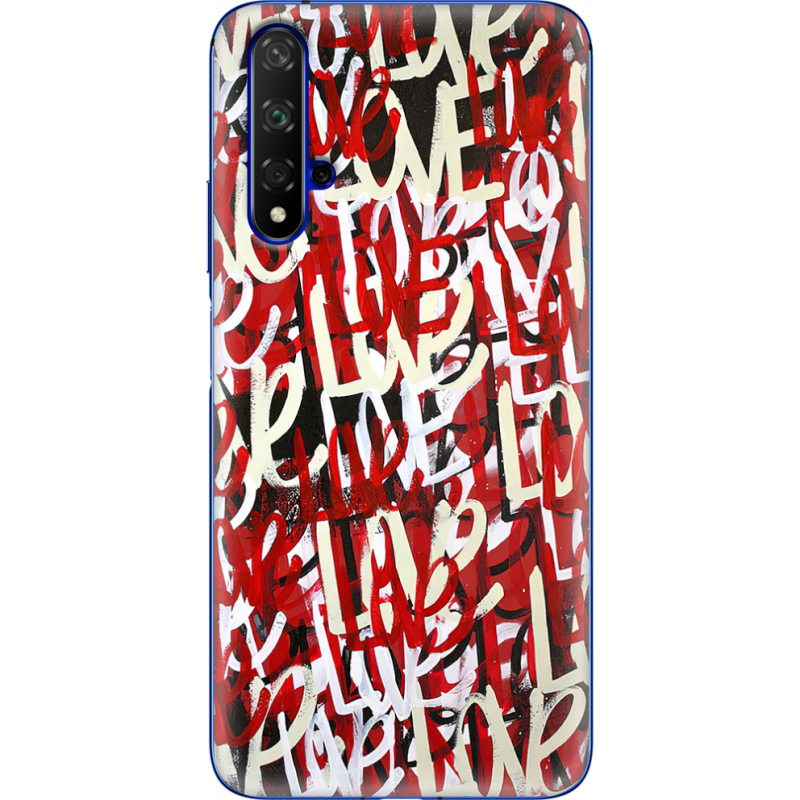 Чехол Uprint Huawei Honor 20 Love Graffiti