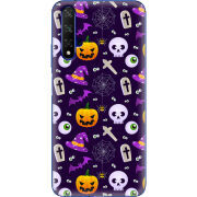 Чехол Uprint Huawei Honor 20 Halloween Purple Mood