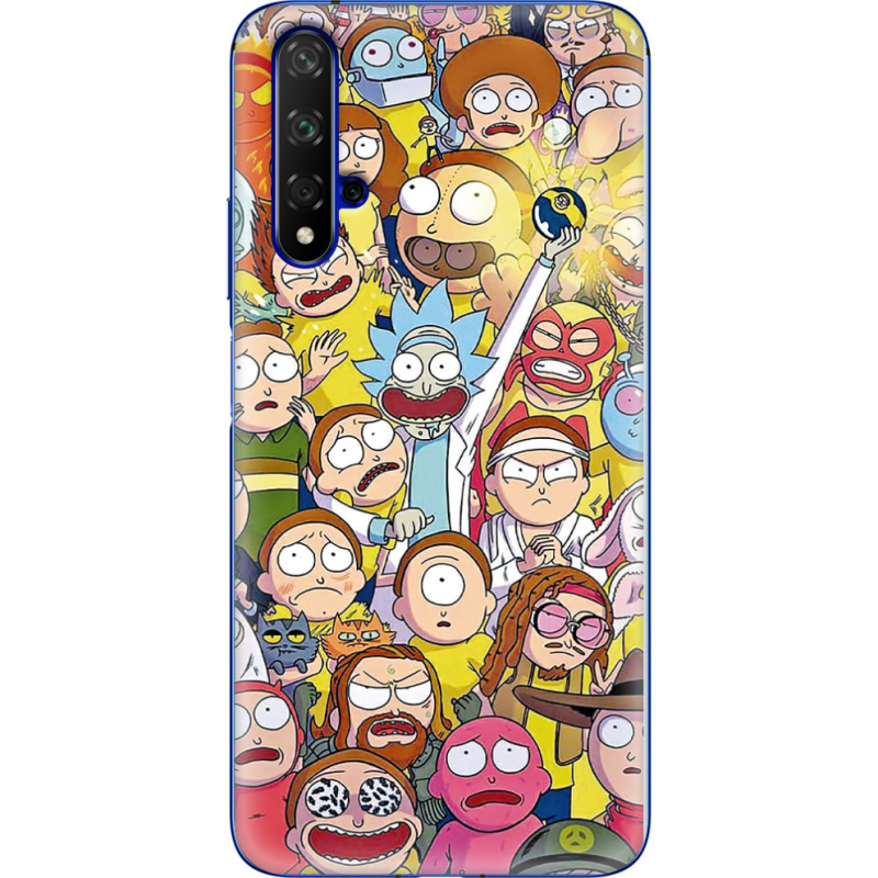 Чехол Uprint Huawei Honor 20 Rick and Morty