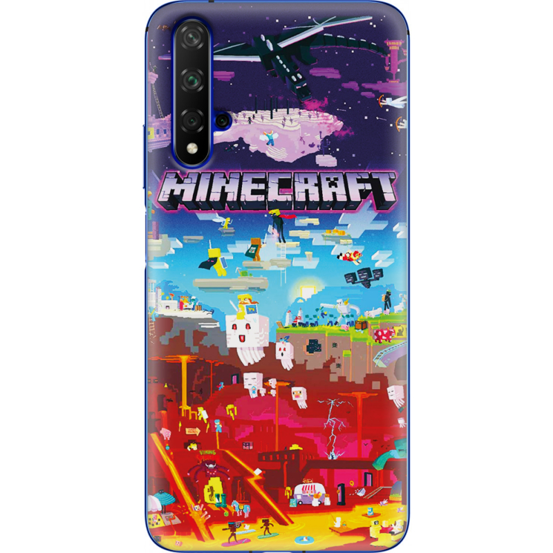 Чехол Uprint Huawei Honor 20 Minecraft World Beyond