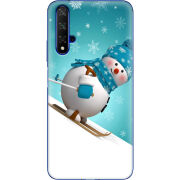 Чехол Uprint Huawei Honor 20 Skier Snowman