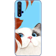 Чехол Uprint Huawei Honor 20 Wondering Cat