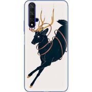 Чехол Uprint Huawei Honor 20 Black Deer