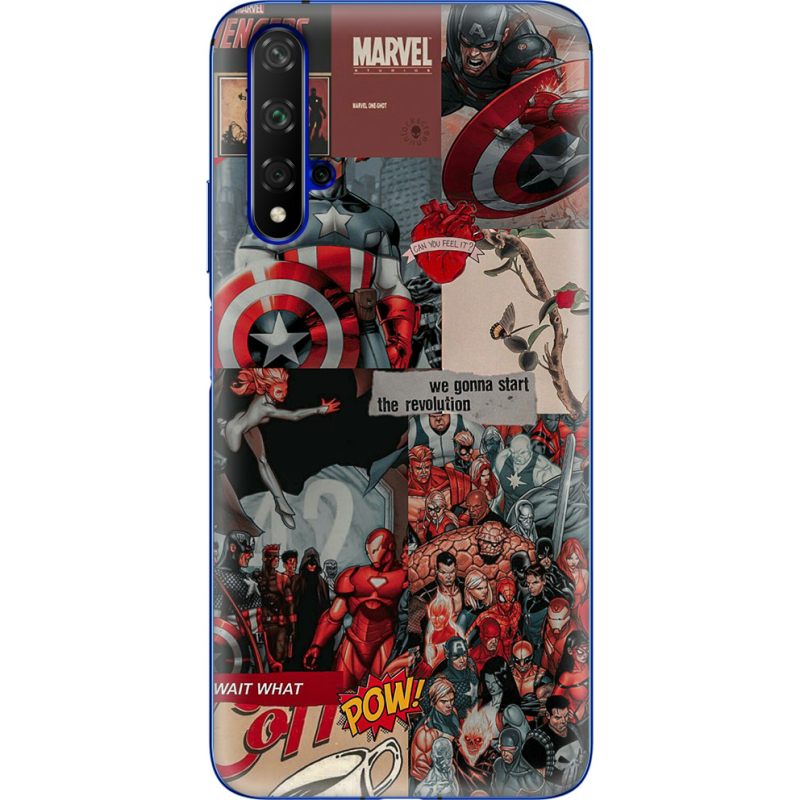 Чехол Uprint Huawei Honor 20 Marvel Avengers