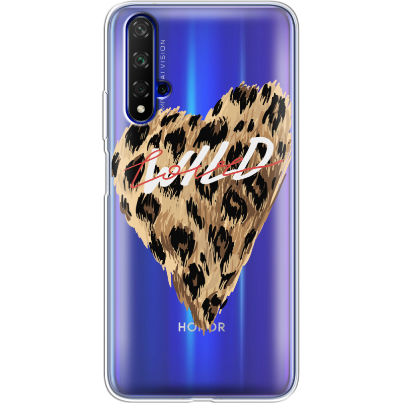 Прозрачный чехол Uprint Honor 20 Wild Love