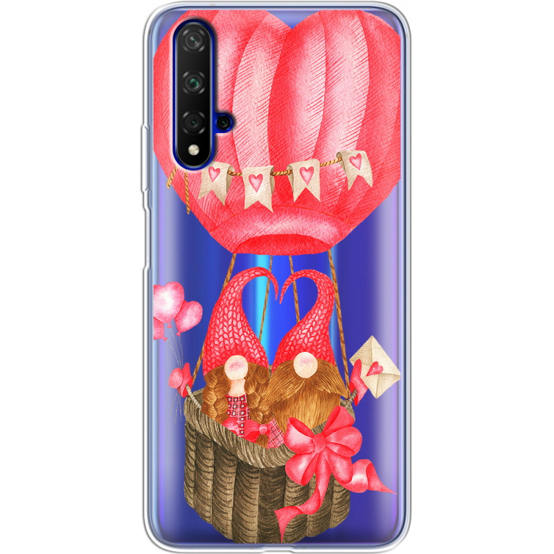 Прозрачный чехол Uprint Honor 20 Valentine Dwarfs